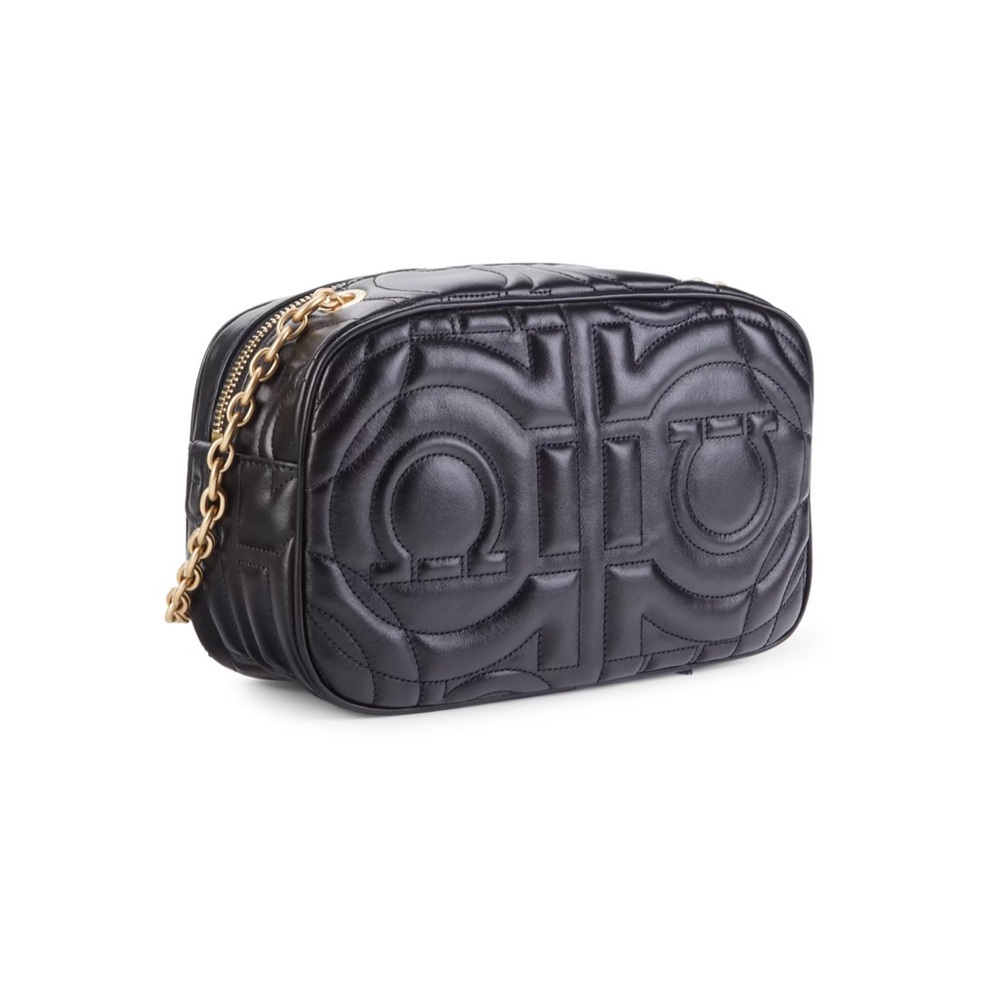 Salvatore Ferragamo Gancini Camera Crossbody Bag - Picture 9 of 12